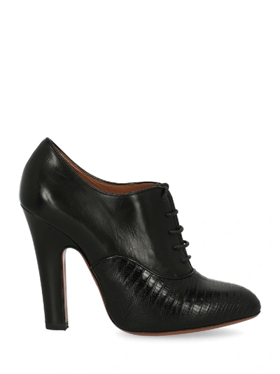 Pre-owned Alaïa Lace-up In Black
