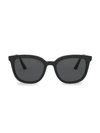 Prada Square-frame Tinted Sunglasses In Black