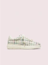 Kate Spade Women's Lift Lace Up Sneakers In Fresh White Multi