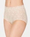 Wacoal Halo Lace Briefs In Naturally Nude