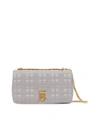 BURBERRY SM LOLA BUMBAG SMOOTH LEATHER QUILTED CHECK,11374802