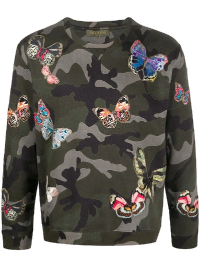 Valentino store butterfly sweatshirt