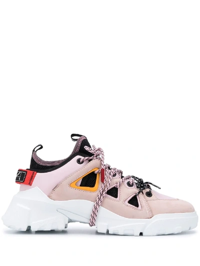 Mcq By Alexander Mcqueen Orbyt Trainers In Pink
