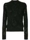 VERSACE JEANS COUTURE FEIN GESTRICKTER PULLOVER