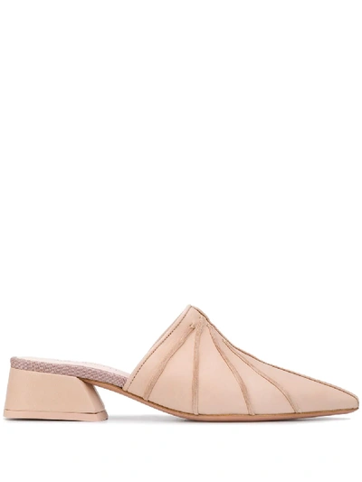 Anna Baiguera Anna Divina Mules In Neutrals