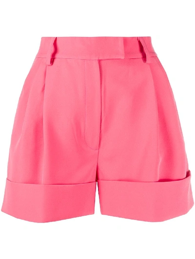 Loulou High-waisted Tailored Shorts In Pink