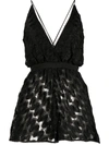 MISSONI DEEP V-NECK KNIT PLAYSUIT