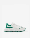 Dolce & Gabbana Dolce And Gabbana White And Green Daymaster Sneakers In White/green