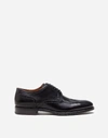 DOLCE & GABBANA BROGUE DERBY IN GIOTTO PAINT CALFSKIN