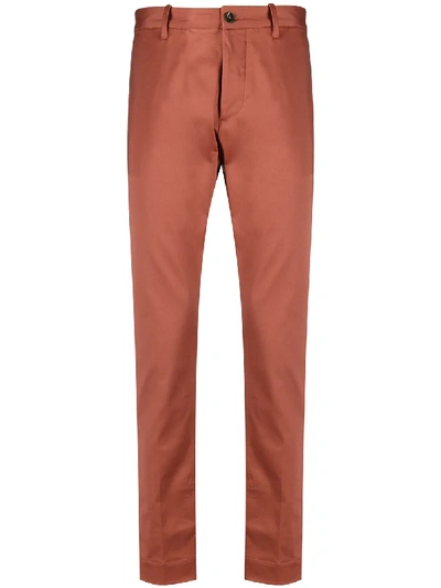 Nine In The Morning Slim-fit Trousers In Red