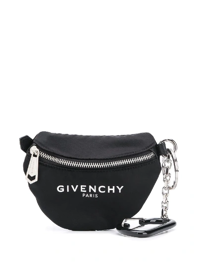 Givenchy Schlüsselanhänger Mit Mini-gürteltasche In Schwarz