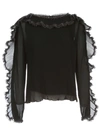 SEE BY CHLOÉ SWEATER L/S WIDE NECK W/FLOUNCE,11379563