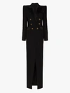 BALMAIN TUXEDO MAXI DRESS,UF16882167L14949004