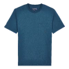 Vilebrequin Logo-embroidered Patch-pocket Cotton T-shirt In Blue