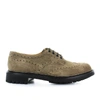 CHURCH'S BURNT WAXED SUEDE MC PHERSON LACE UP