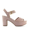 L'autre Chose Lautre Chose Light Pink Suede Sandal