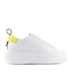 Ash Moon White Yellow Platform Sneaker