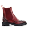 BARRACUDA AGED RED CHELSEA BOOT