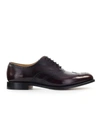 Church's Berlin Burgundy Polishbinder Oxford Lace-up In Red
