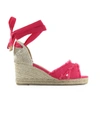 CASTAÃ±ER BLUMA FUCHSIA WEDGE ESPADRILLES