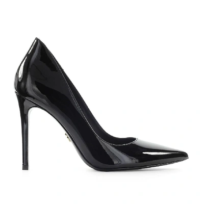 Michael Kors Keke Black Patent Leather Pump