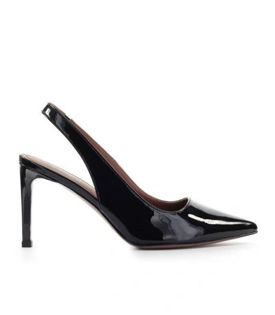 L'autre Chose Lautre Chose Black Patent Leather Sling Back Pump