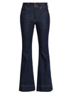 ALICE AND OLIVIA Beautiful Ex High-Rise Bell Flare Jeans