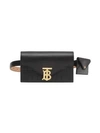 BURBERRY TB Quilted Leather Envelope Belt Bag