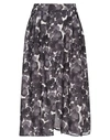 Elisabetta Franchi Midi Skirts In Grey