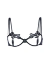 Bluebella Nova Underwire Open Cup Bra In Black