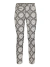 DONDUP PERFECT FLORAL PRINT TROUSERS