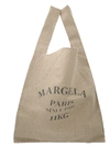MAISON MARGIELA MAISON MARGIELA LOGO PRINT SHOPPER BAG