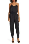 CINQ À SEPT AMIA TWILL JUMPSUIT,ZP307304Z