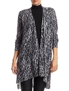 SAKS FIFTH AVENUE WOMEN'S COLLECTION LEOPARD-PRINT CASHMERE CARDIGAN,0400012432870