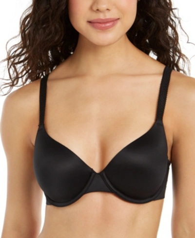 Calvin Klein Women's Liquid Touch Lightly Lined Perfect Coverage Bra Qf4082 In Black
