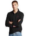 Polo Ralph Lauren Long Sleeve Polo Shirt In Polo Black