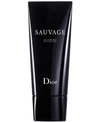 DIOR MEN'S SAUVAGE SHAVING GEL, 4.23-OZ.