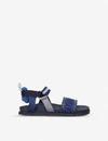 FENDI FF LOGO-PRINT ELASTICATED SANDALS 3-7 YEARS,R00001315