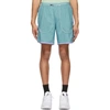 NIKE BLUE FLEX STRIDE WILD RUN SHORTS