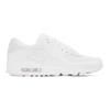 NIKE WHITE AIR MAX 90 SNEAKERS