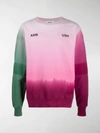 Ambush Logo Print Cotton Jersey Sweatshirt In Multi