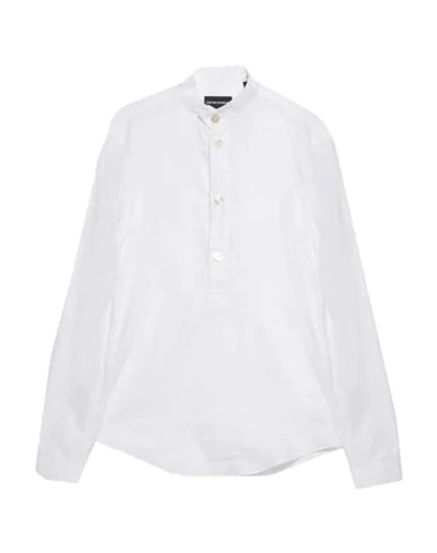 Emporio Armani Shirts In White