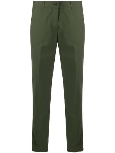 P.a.r.o.s.h Tapered Trousers In Green