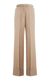 LEMAIRE WOOL-BLEND STRAIGHT-LEG TROUSERS,767506