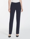 Lafayette 148 Plus-size Italian Stretch Wool Barrow Pant In Blue