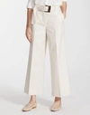 Lafayette 148 Plus-size Metropolitan Stretch Cropped Rockefeller Pant In Beige