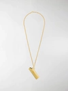 Ambush Gold Tone Lighter Case Necklace In Gold