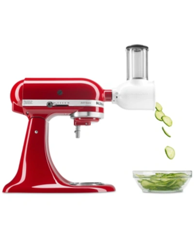 Kitchenaid Fresh Prep Slicer/shredder Attachment Ksmvsa In White