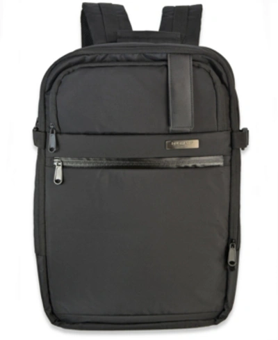 Duchamp London Backpack Suitcase In Black