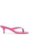 SCHUTZ FLIP FLOP 55MM HEELED SANDALS